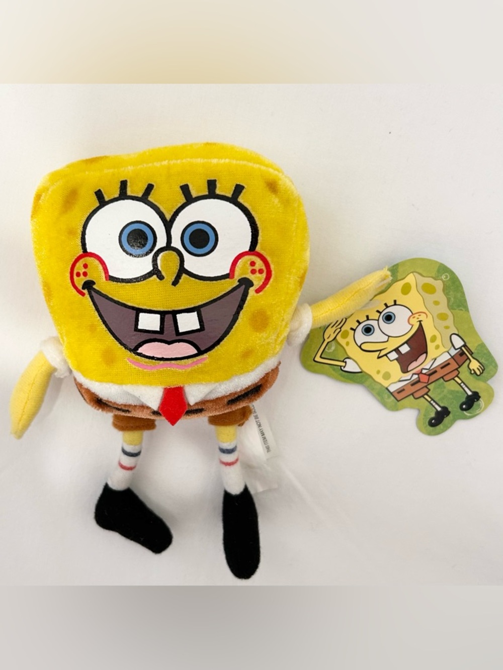Y2K SpongeBob SquarePants Nanco Viacom Plush Official Licensed Product NWT